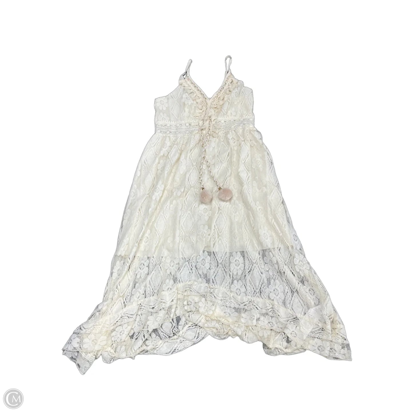 Dress Casual Midi By Cupshe In Cream, Size: L