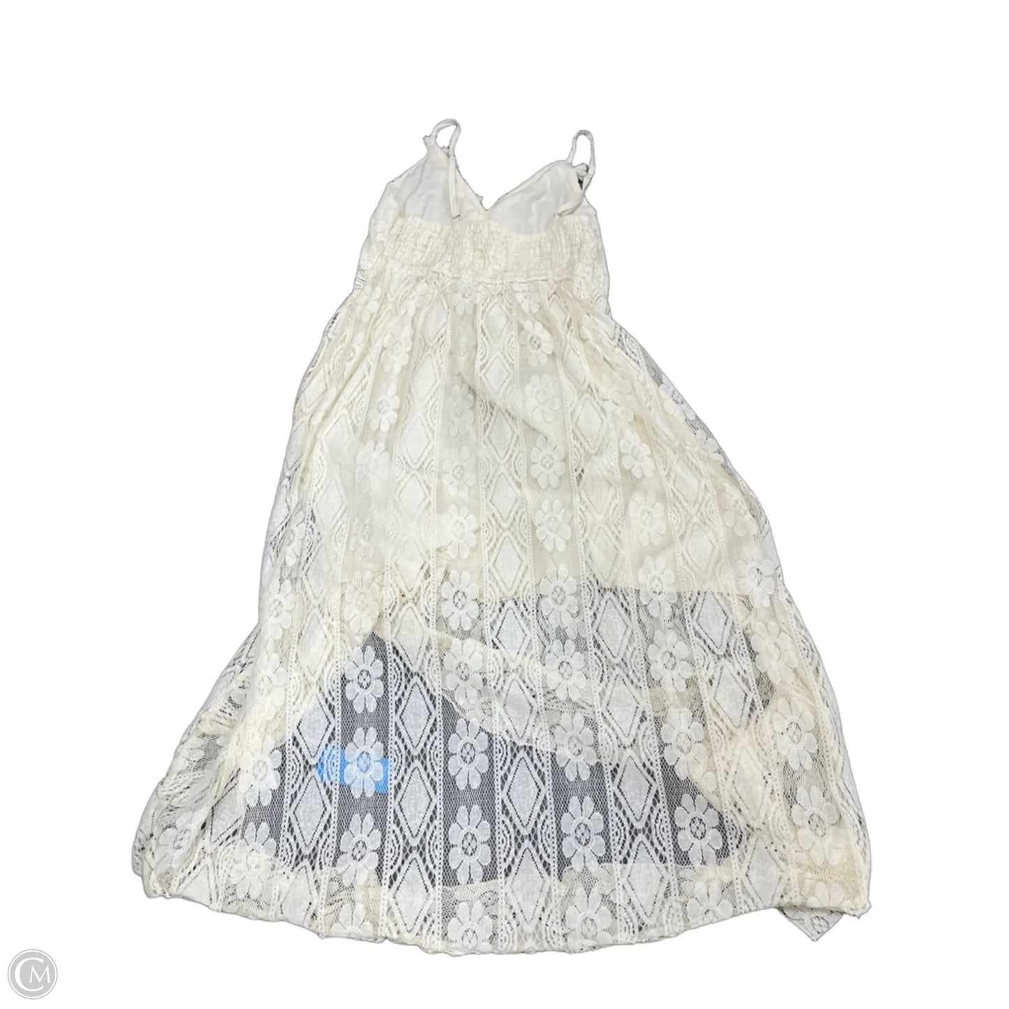 Dress Casual Midi By Cupshe In Cream, Size: L