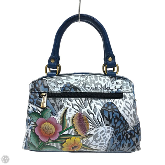Crossbody Leather By Anuschka, Size: Small