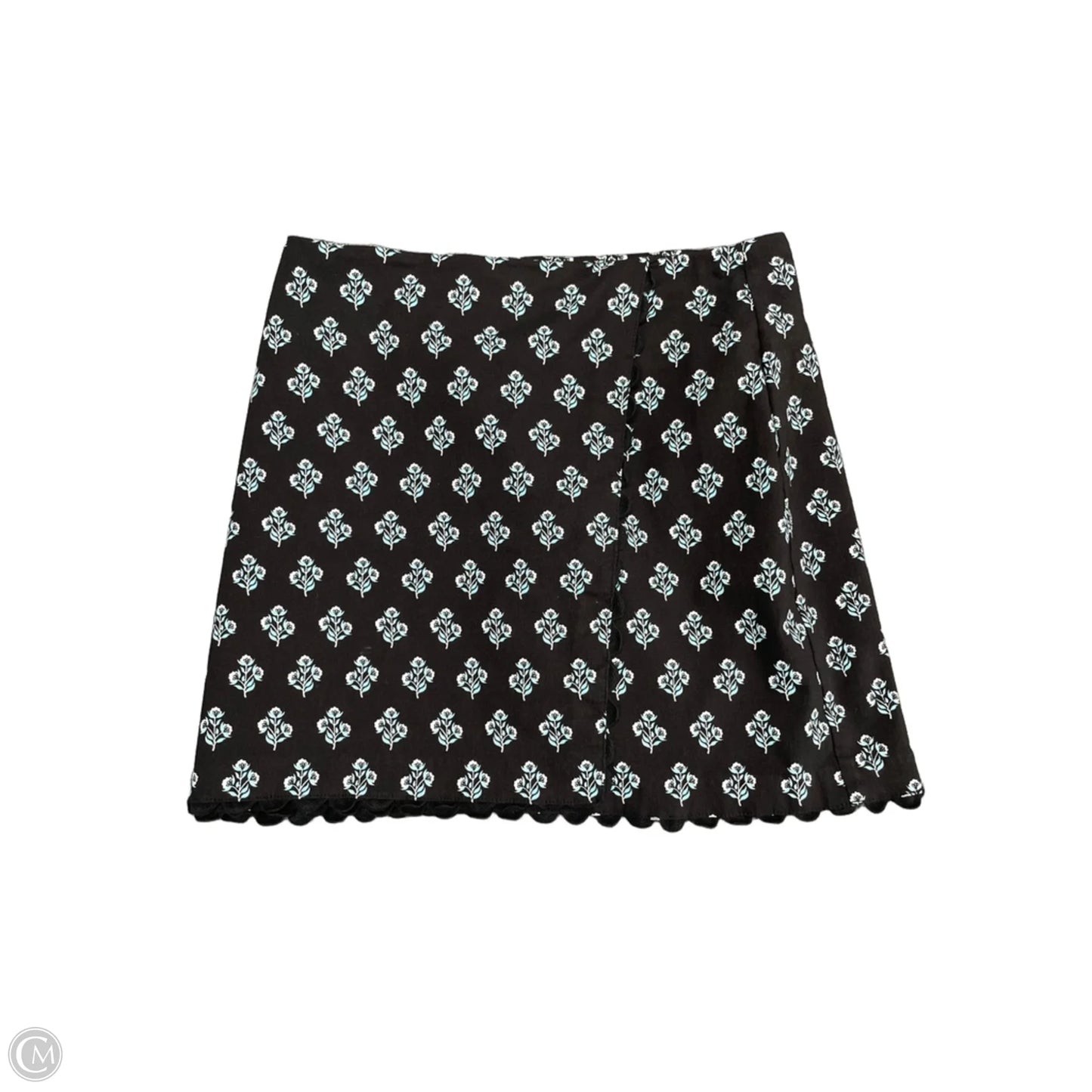 Skort By Crown And Ivy In Black & Blue, Size: 4