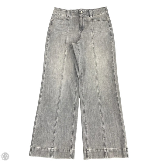 Jeans Straight By Talbots In Grey, Size: 10