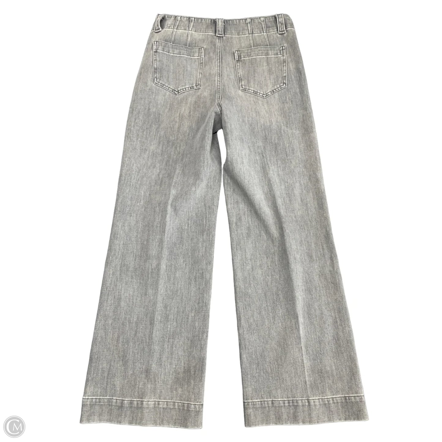 Jeans Straight By Talbots In Grey, Size: 10