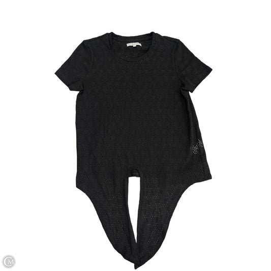 Top Short Sleeve By Madewell In Black, Size: S
