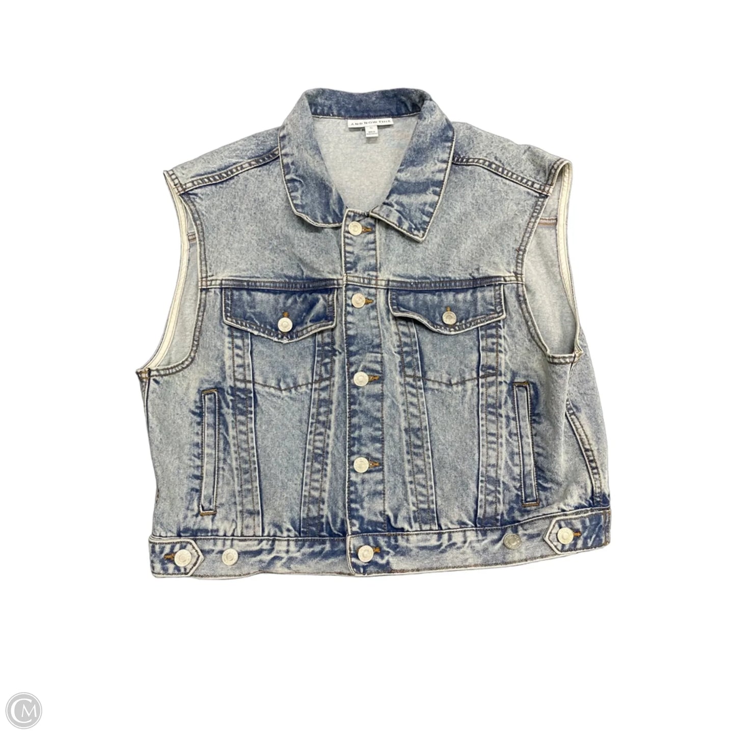 Vest Other By And Now This In Blue Denim, Size: Xl