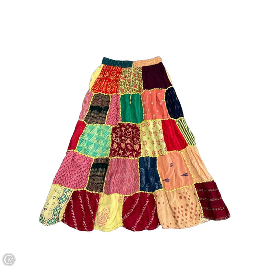 Skirt Maxi By Cme In Multi-colored, Size: M