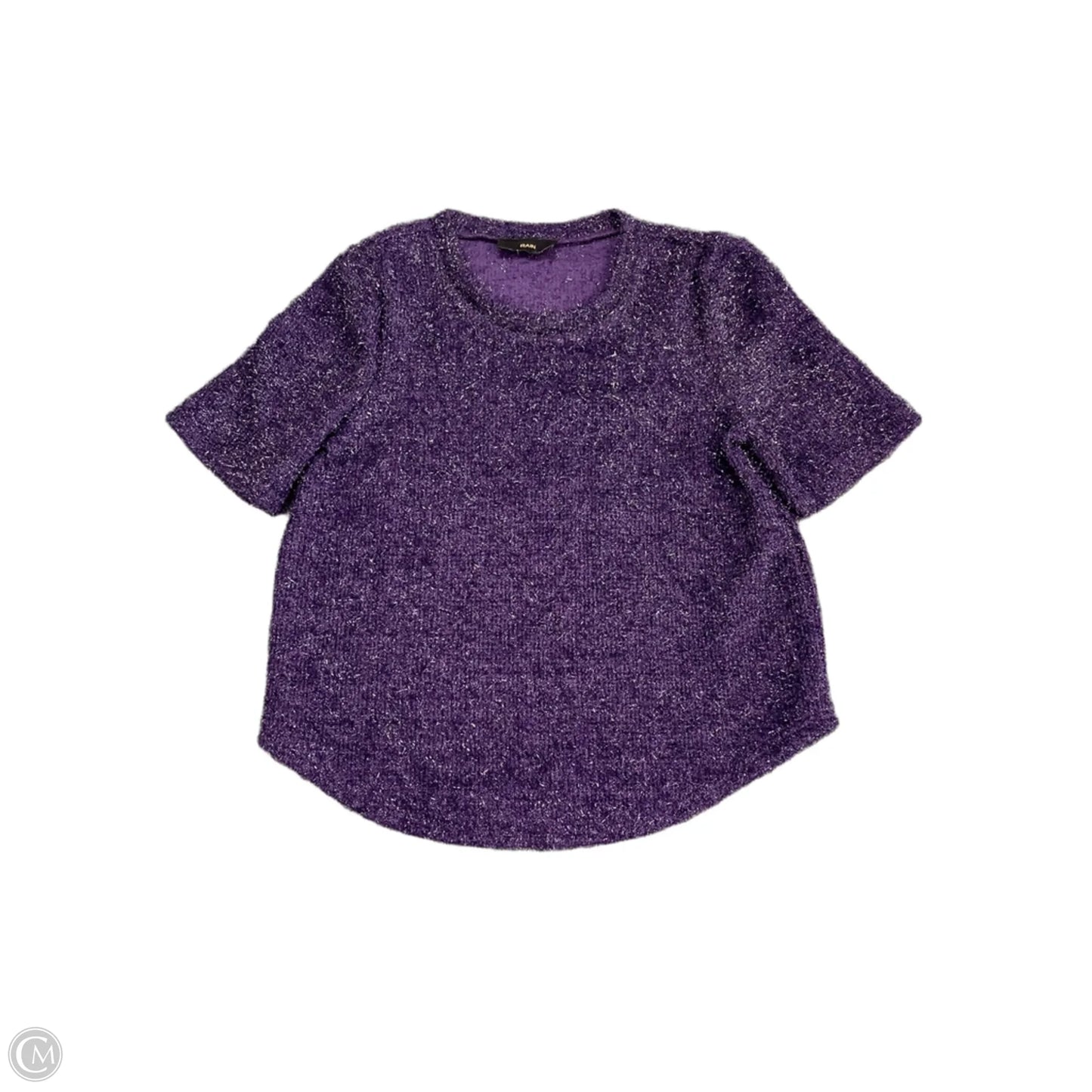 Top Short Sleeve By Clothes Mentor In Purple, Size: S