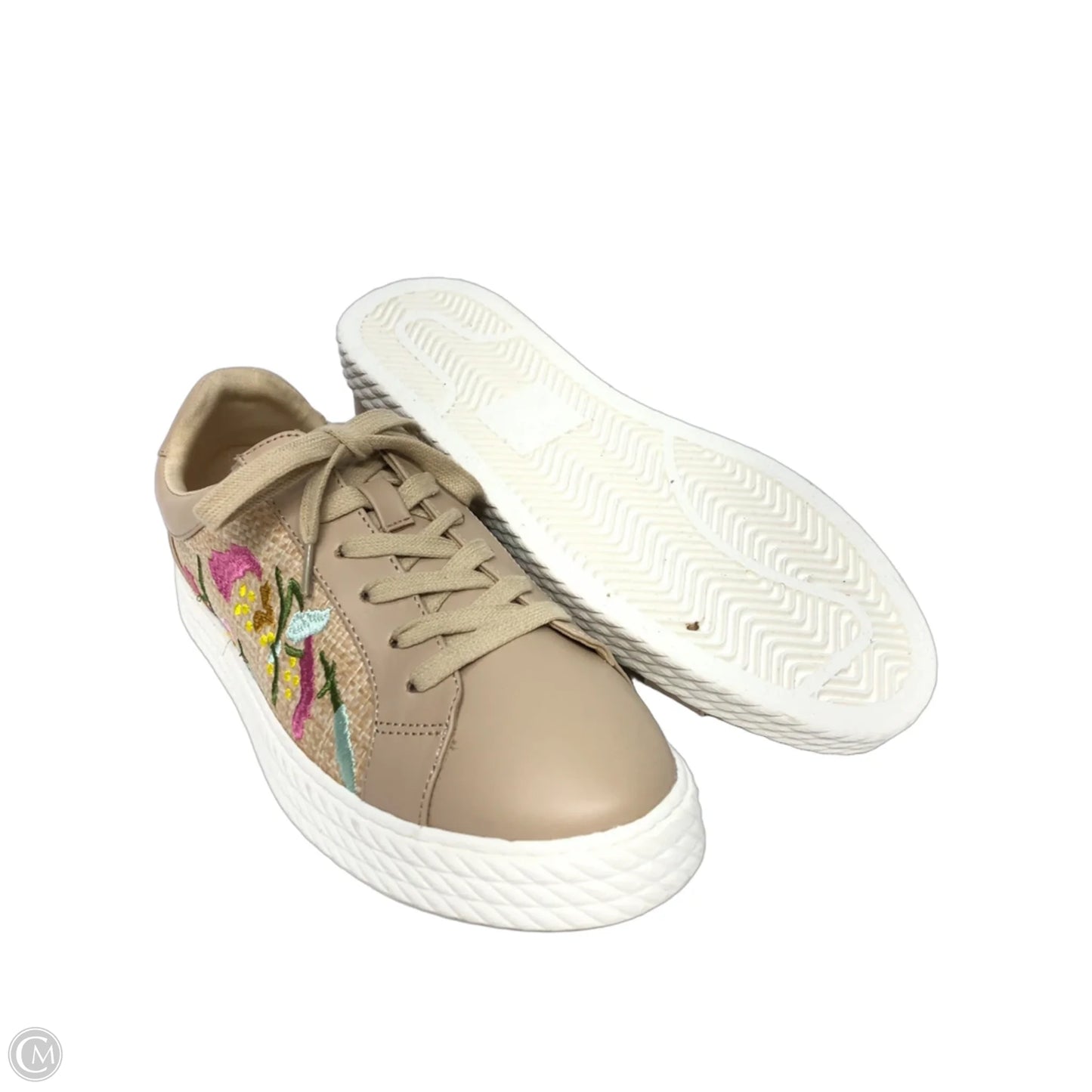 Shoes Sneakers By Crown And Ivy In Cream, Size: 8.5