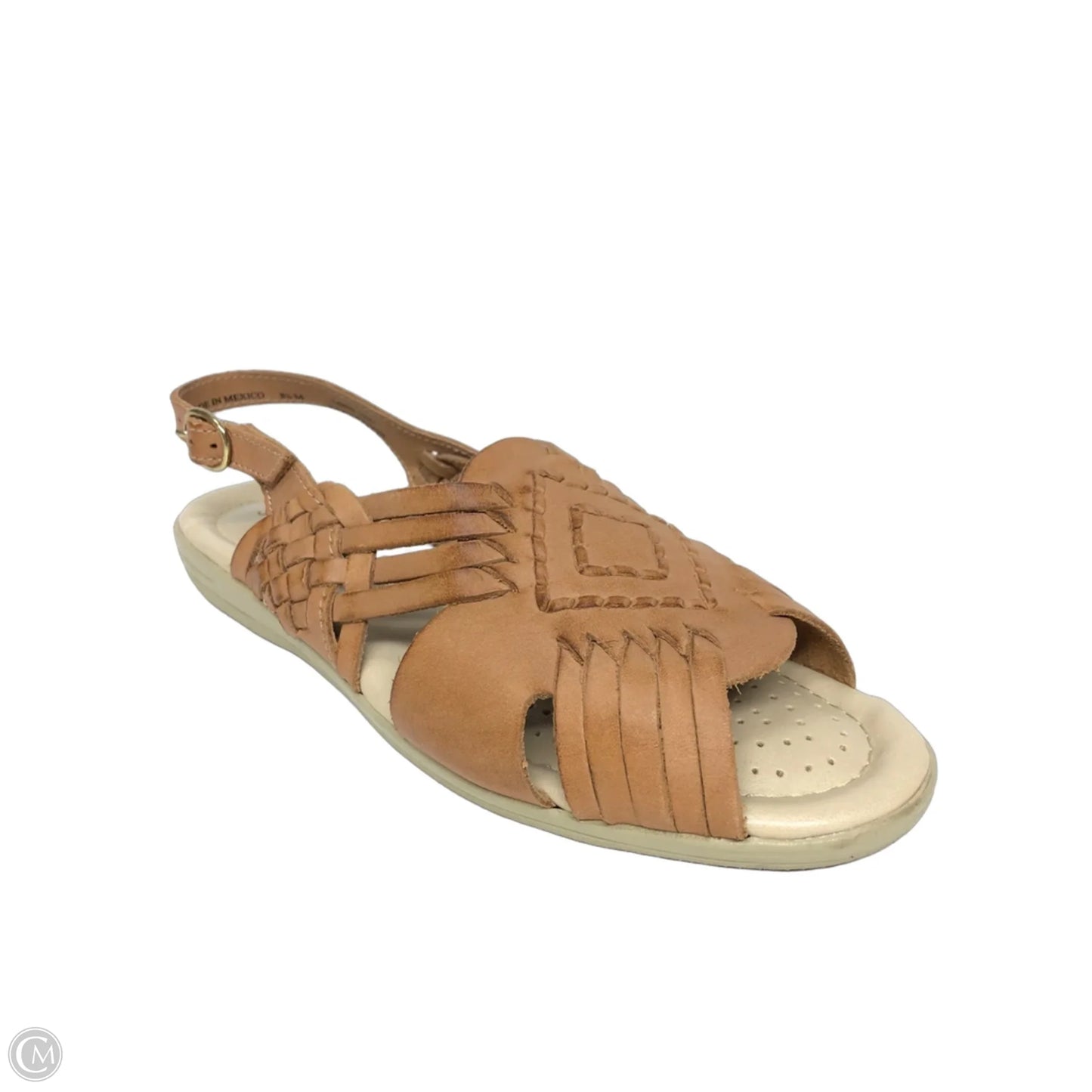 Sandals Flats By Softspots In Brown, Size: 8.5