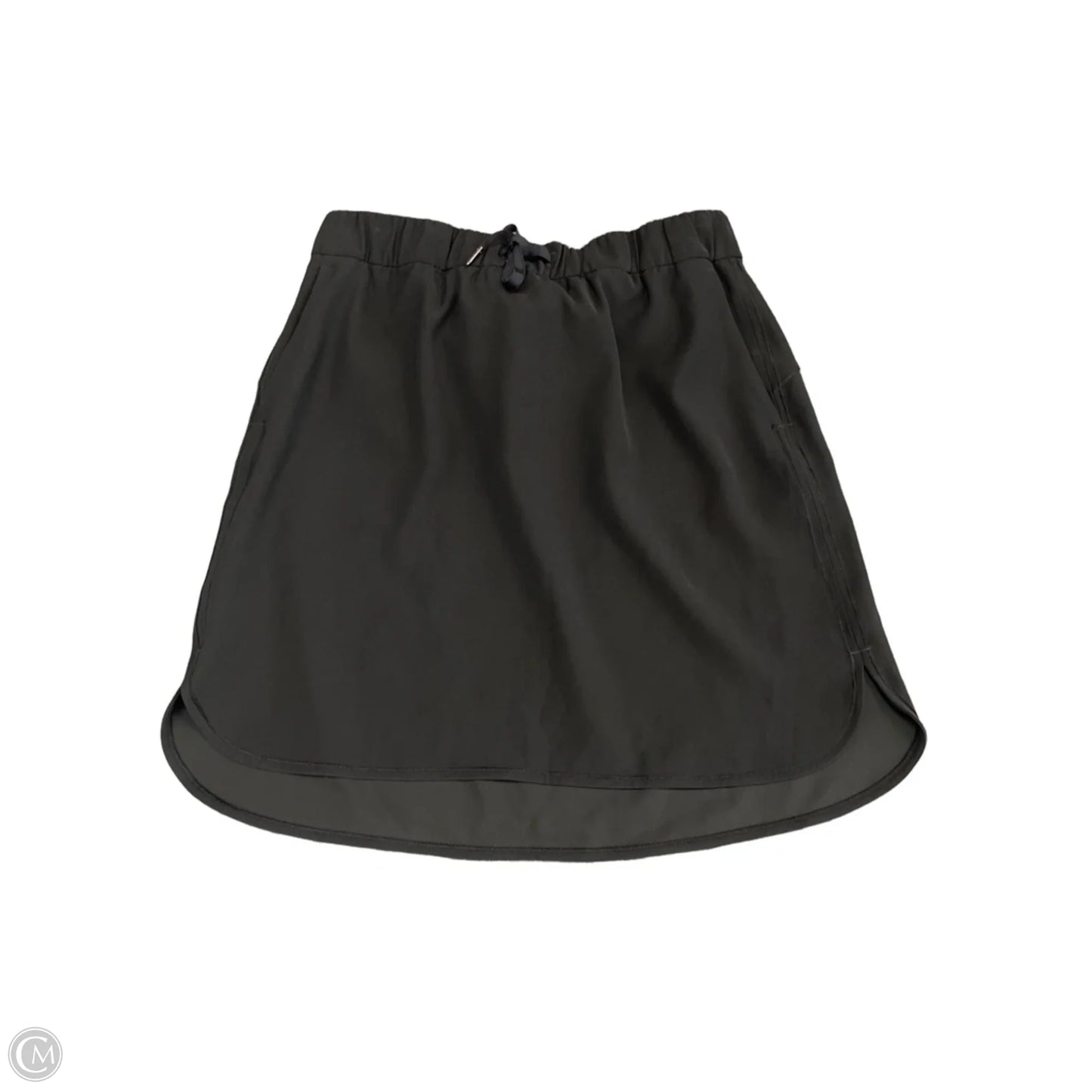 Athletic Skirt By Lululemon In Black, Size: 12