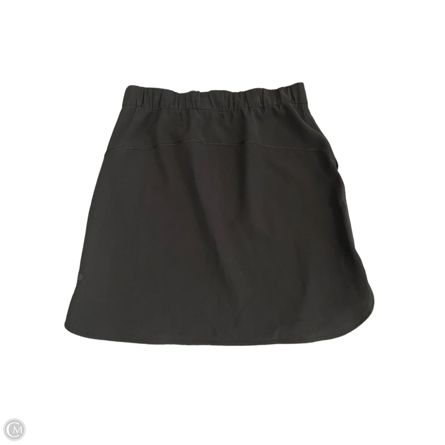 Athletic Skirt By Lululemon In Black, Size: 12