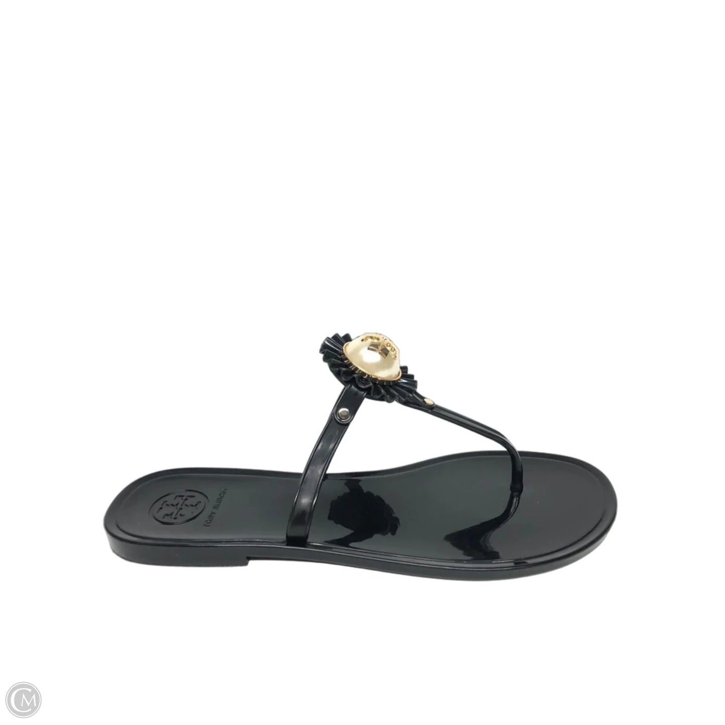 Sandals Designer By Tory Burch In Black, Size: 6