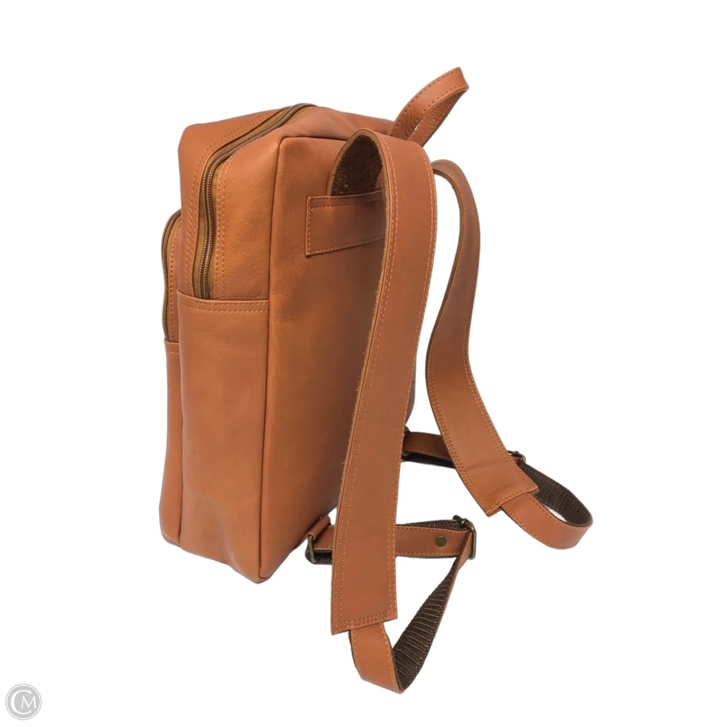 Backpack Leather By Cmb, Size: Medium