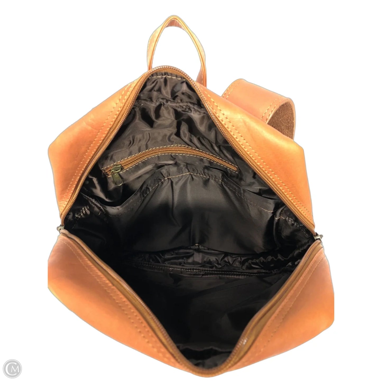 Backpack Leather By Cmb, Size: Medium
