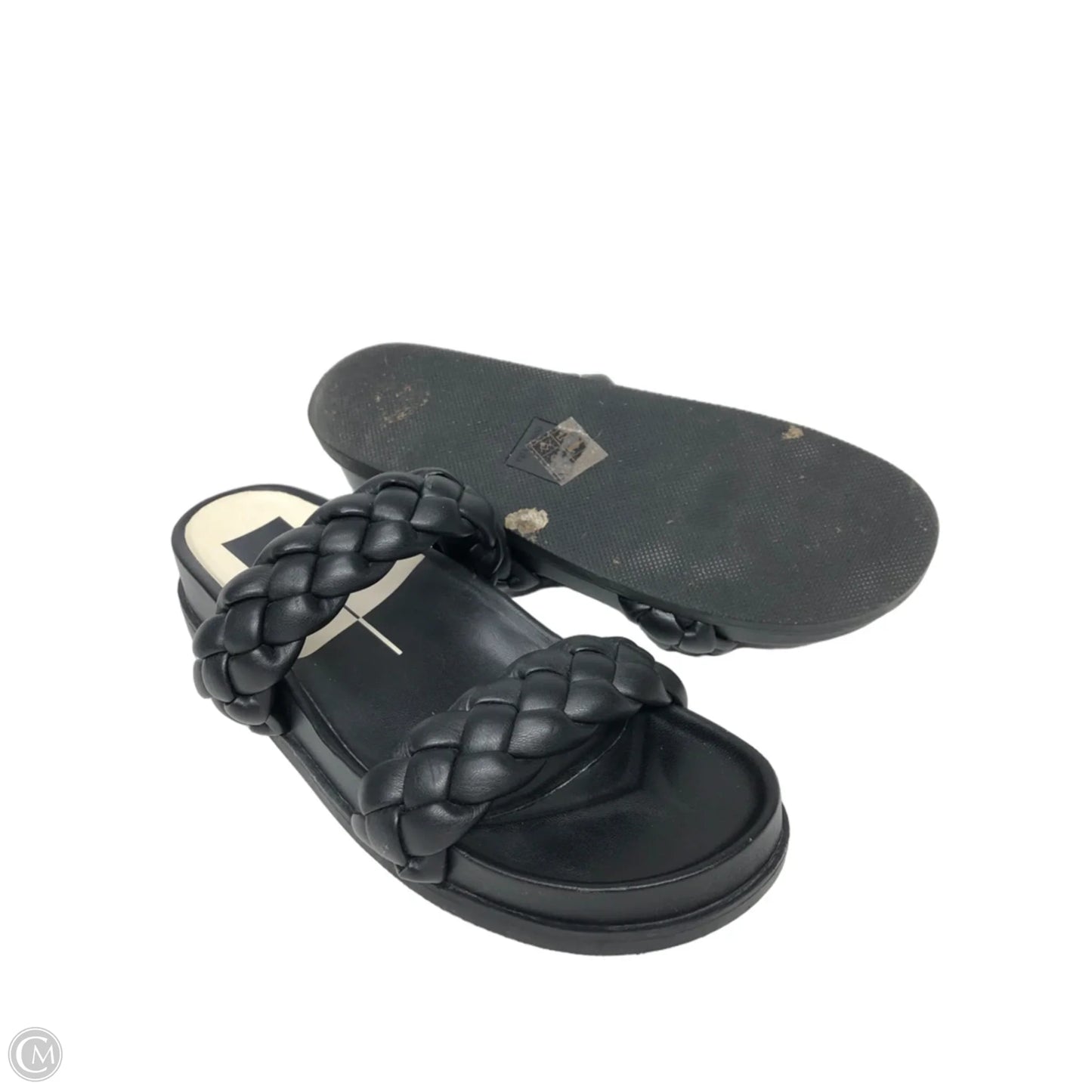 Sandals Flats By Dolce Vita In Black, Size: 9.5