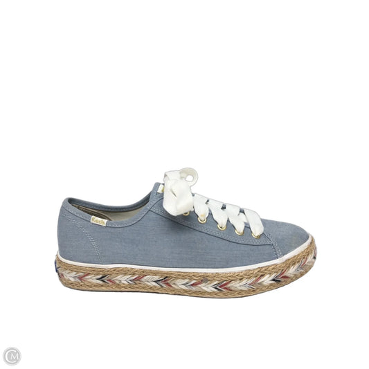 Shoes Sneakers By Keds In Blue & White, Size: 9
