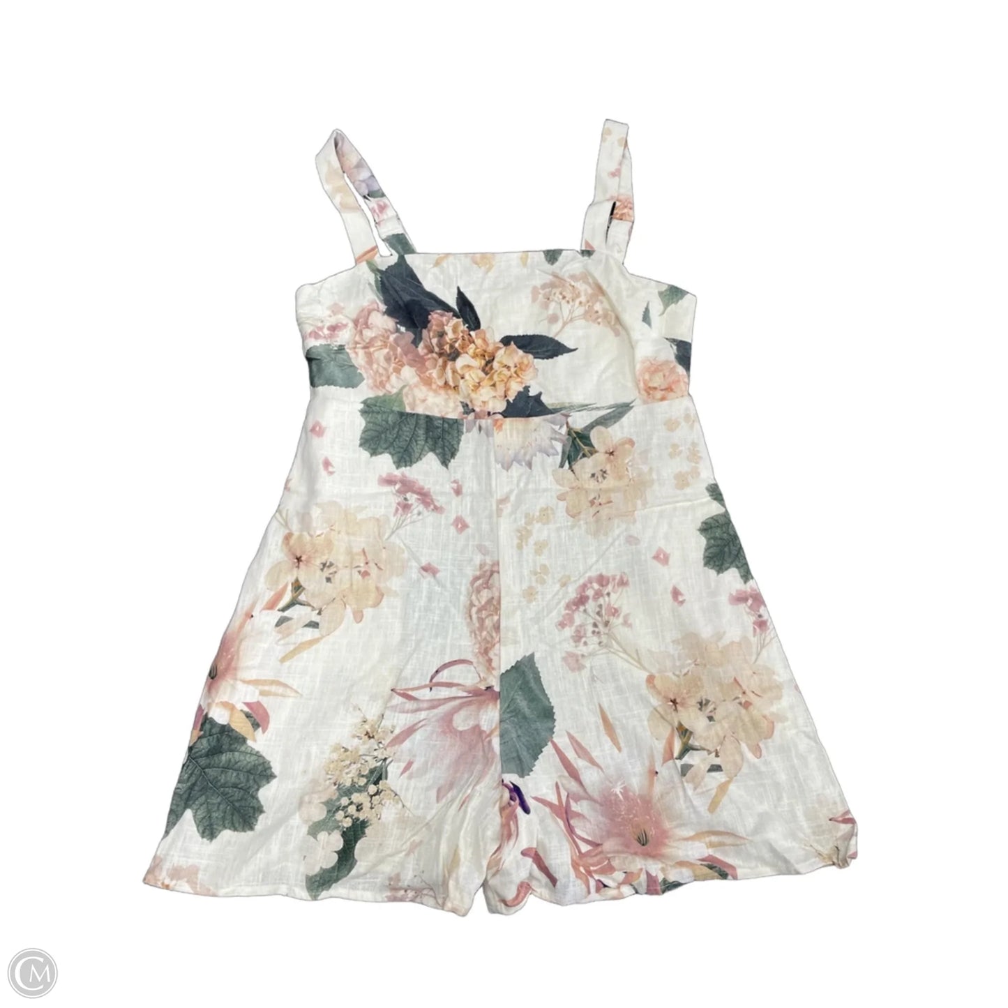 Romper By Express In Cream, Size: S