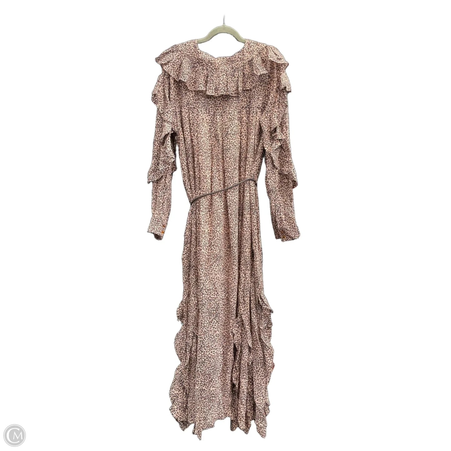 Dress Casual Maxi By Farm Rio In Animal Print, Size: L