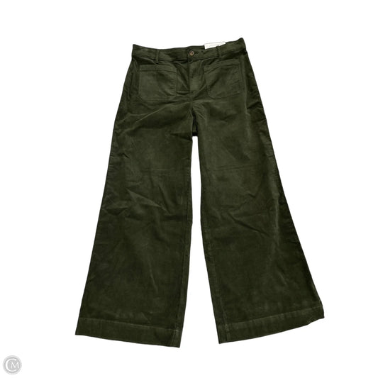 Pants Wide Leg By Loft In Green, Size: 12