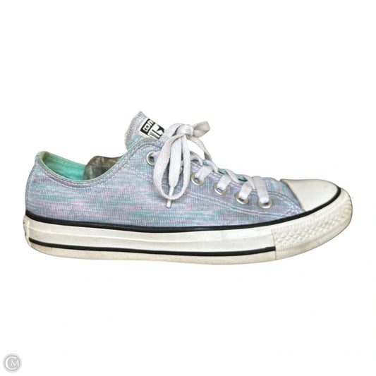 Shoes Sneakers By Converse In Blue & Pink, Size: 7