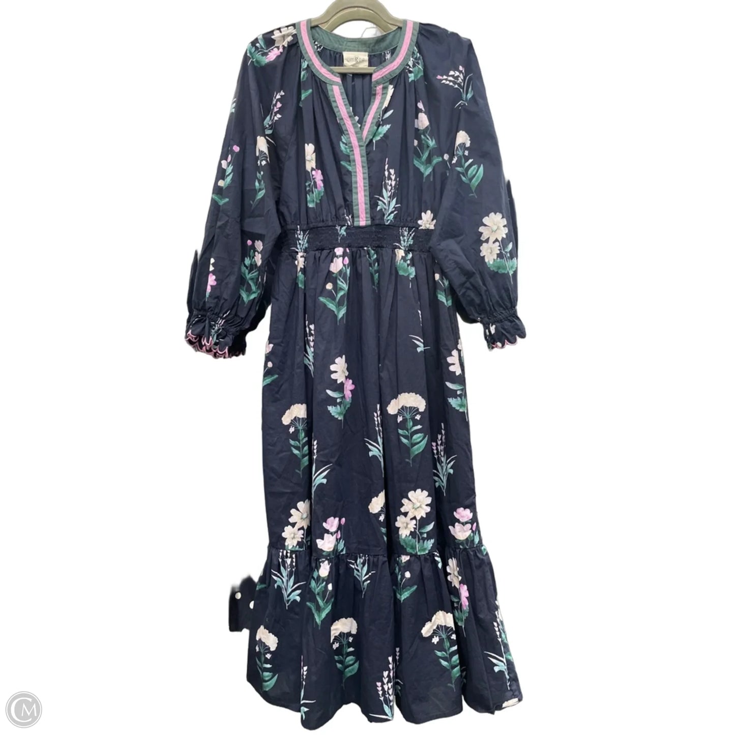 Dress Casual Midi By Umgee In Navy, Size: L
