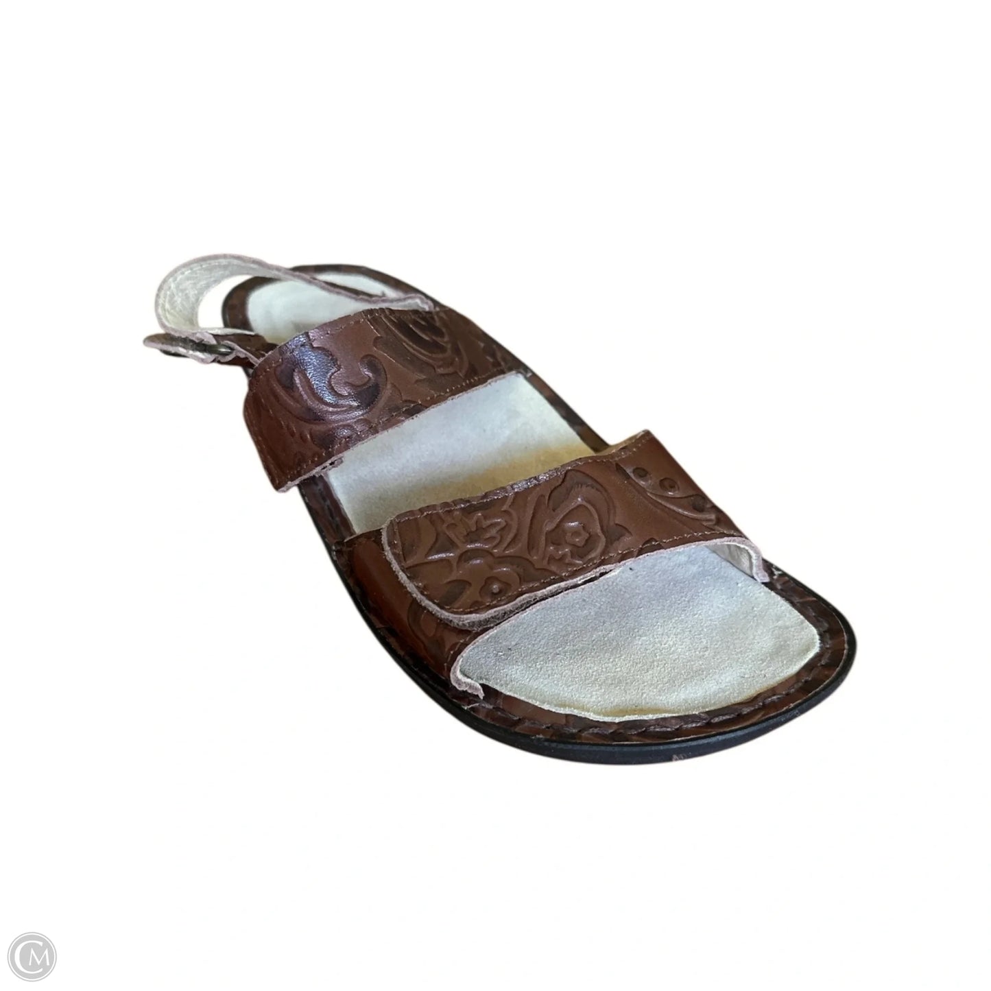 Sandals Flats By Alegria In Brown, Size: 6