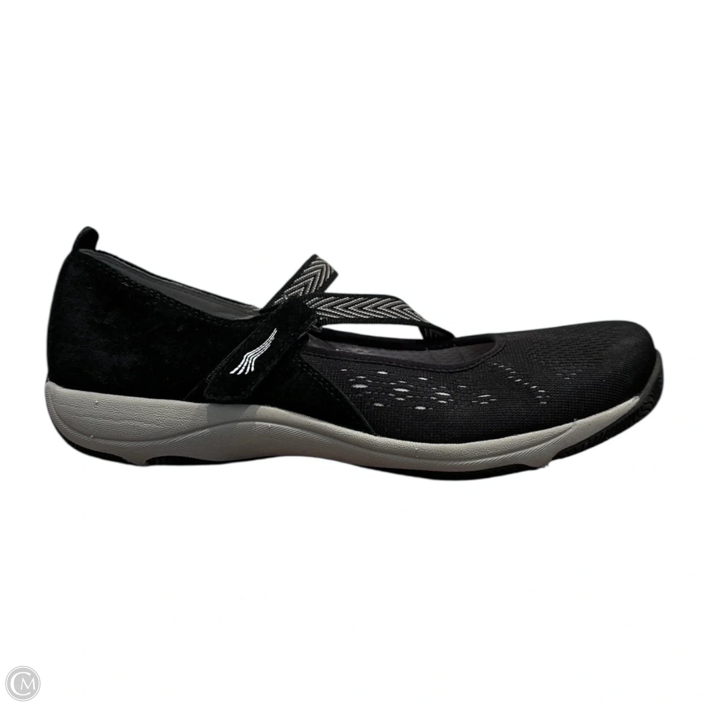 Shoes Flats By Dansko In Black & Grey, Size: 7