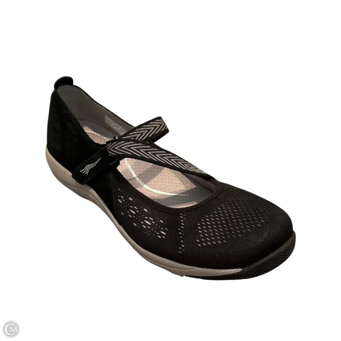 Shoes Flats By Dansko In Black & Grey, Size: 7