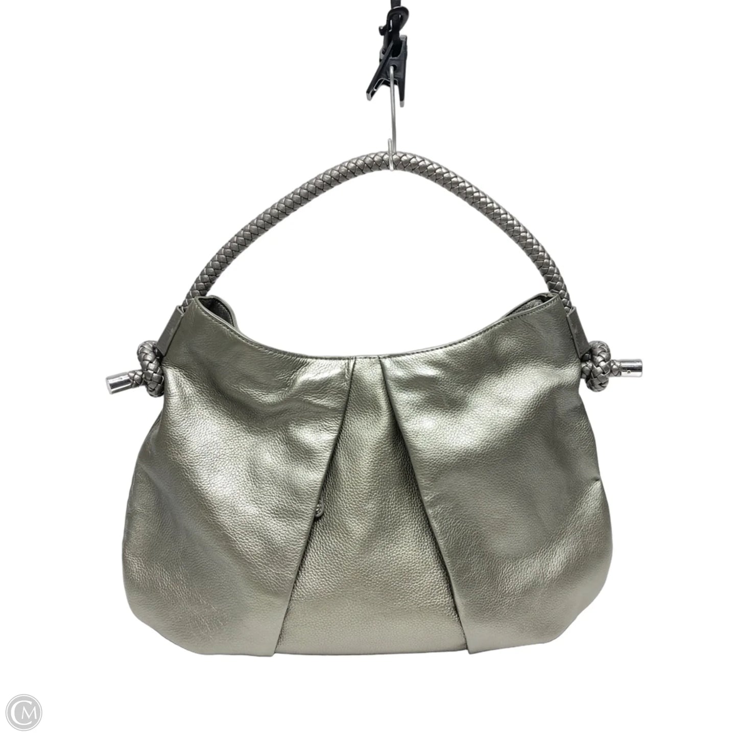 Handbag Leather By Clarks, Size: Medium