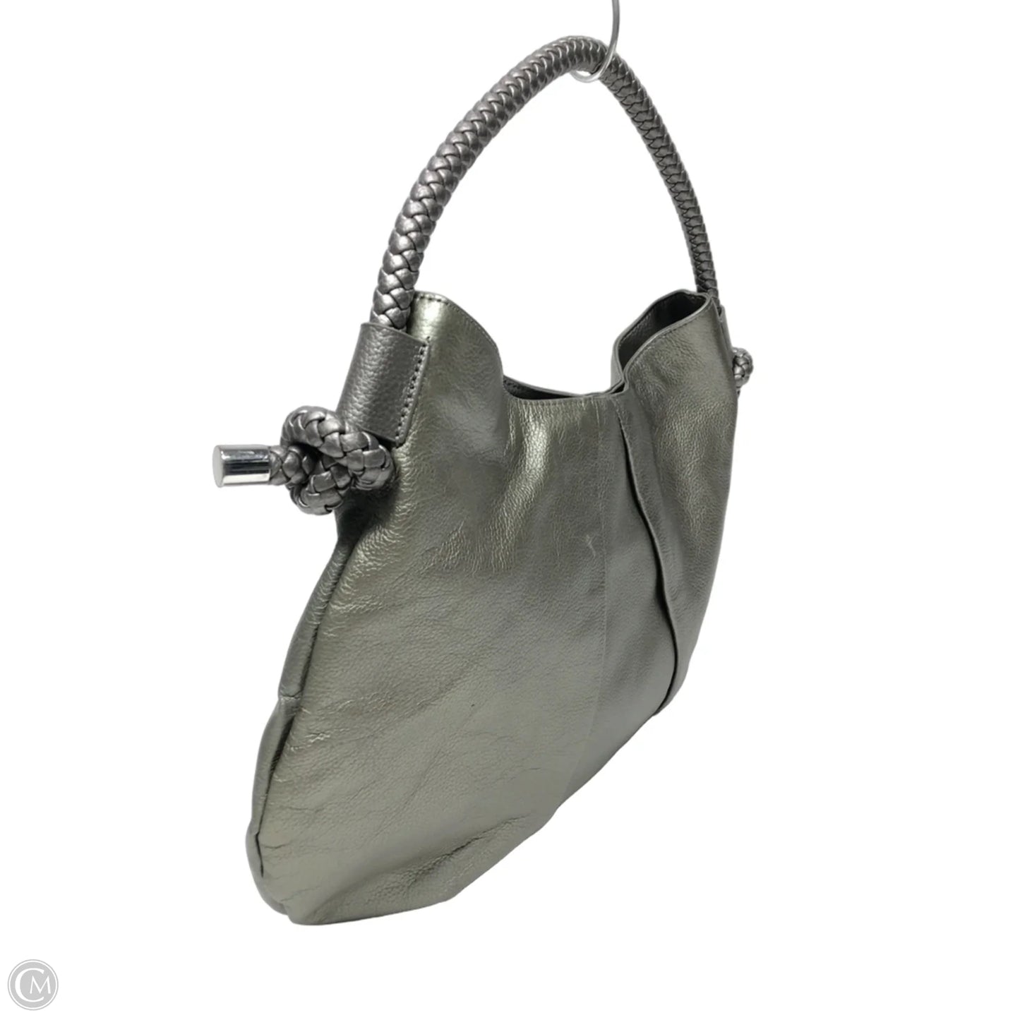 Handbag Leather By Clarks, Size: Medium