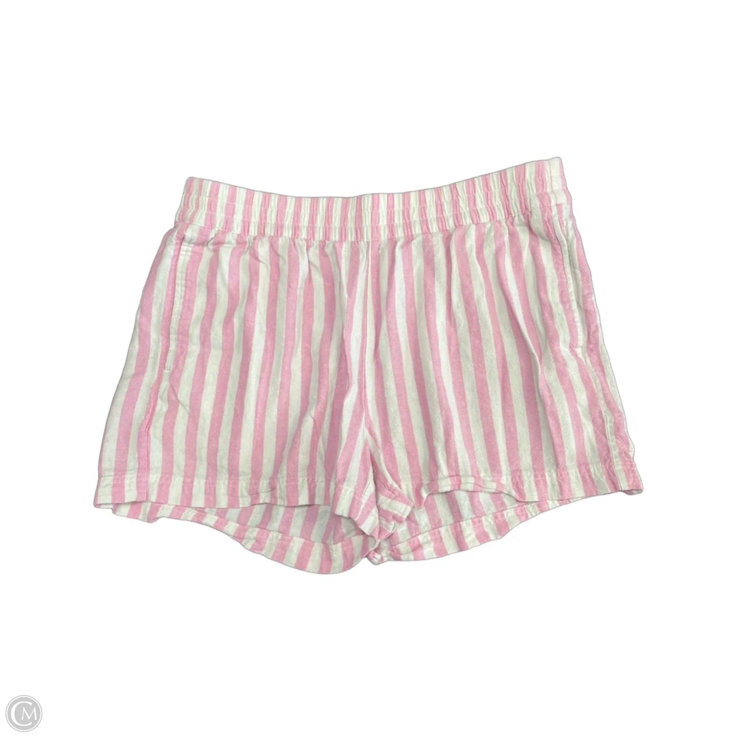 Shorts Set By Old Navy In Pink & White, Size: L