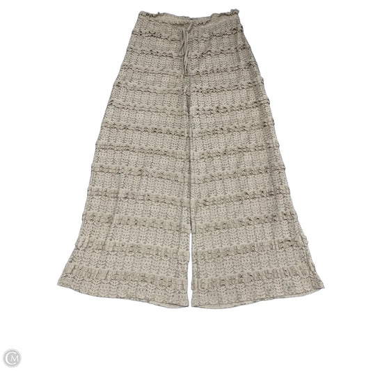 Pants Wide Leg By Clothes Mentor In Beige, Size: Xl