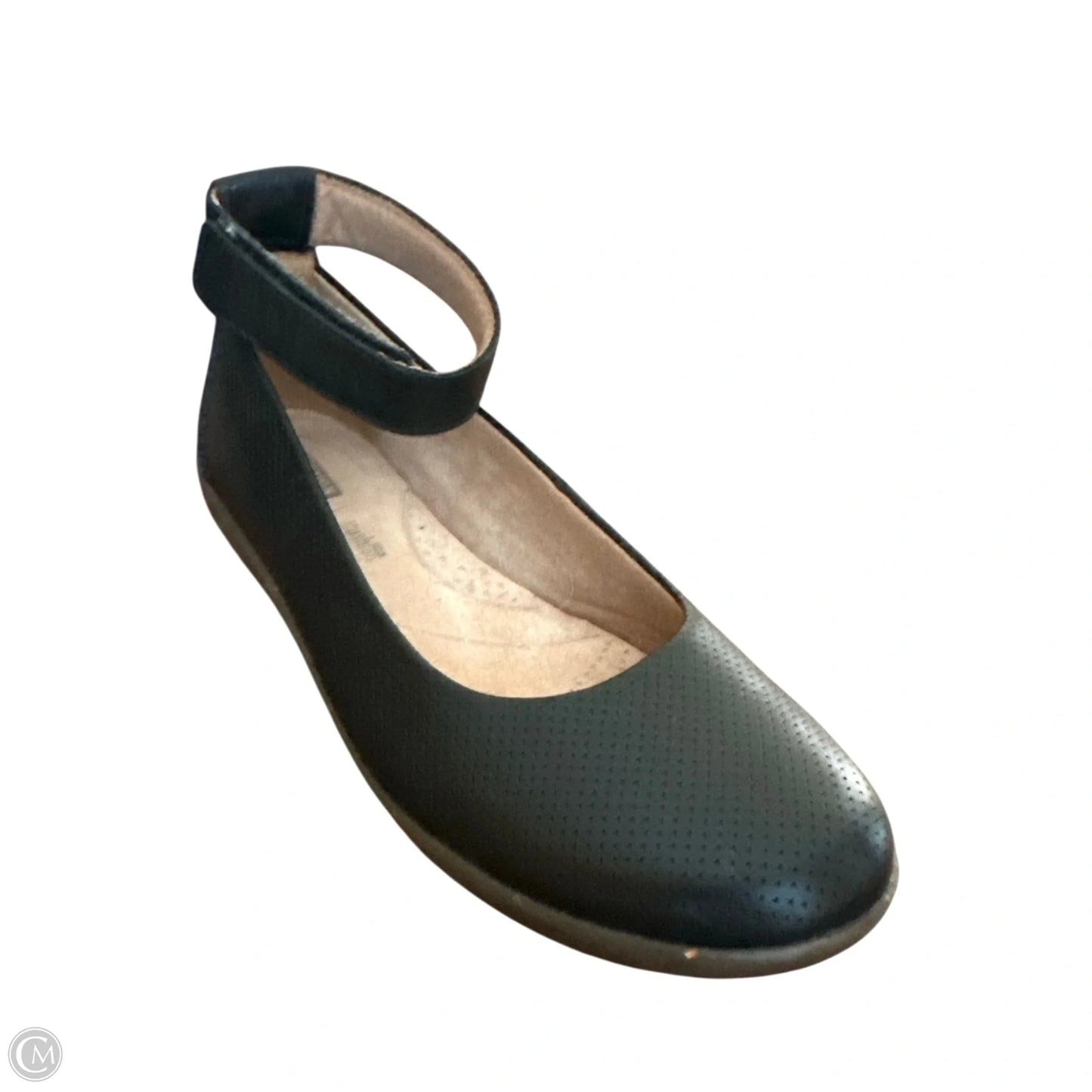 Shoes Flats By Clarks In Black, Size: 8.5
