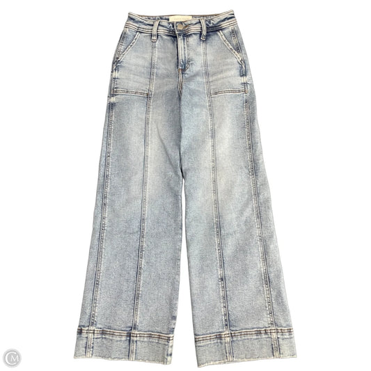 Jeans Straight By Risen In Blue Denim, Size: 2