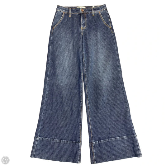 Jeans Straight By Risen In Blue Denim, Size: 0