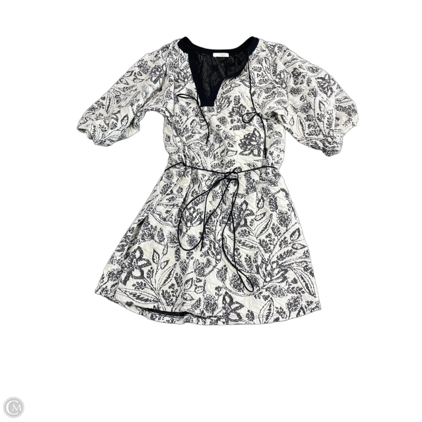 Dress Casual Short By Zara In Black & White, Size: M