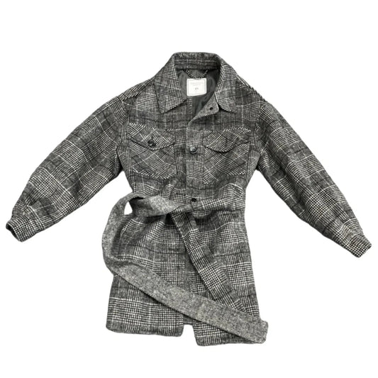 Coat Wool By Cmc In Grey, Size: Xs