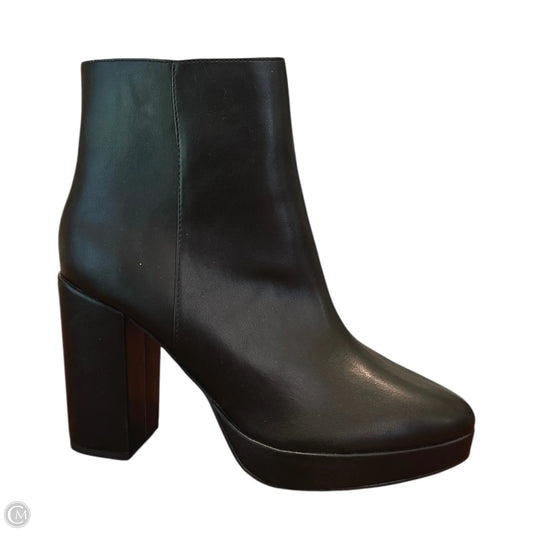 Boots Ankle Heels By Madden Girl In Black, Size: 10