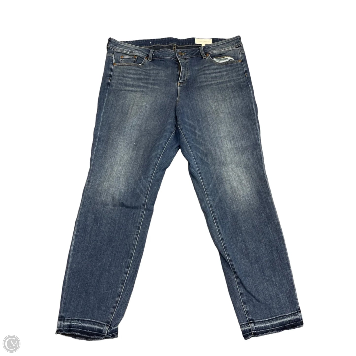 Jeans Skinny By Vince Camuto In Blue Denim, Size: 18