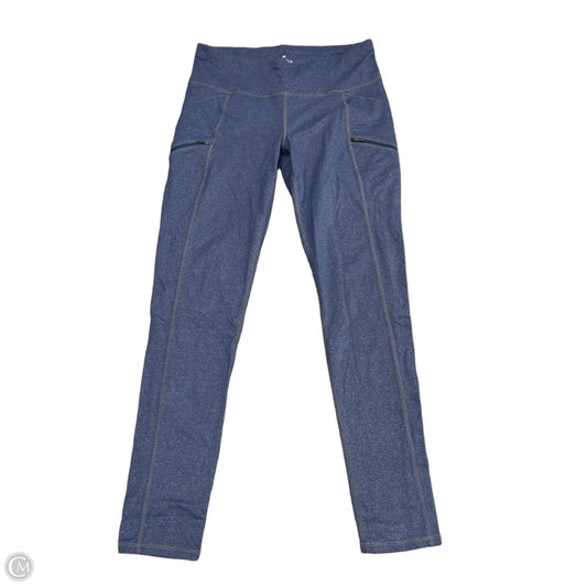 Athletic Leggings By Athleta In Blue, Size: M