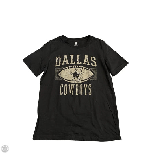 Top Short Sleeve By Nfl In Black, Size: Xl