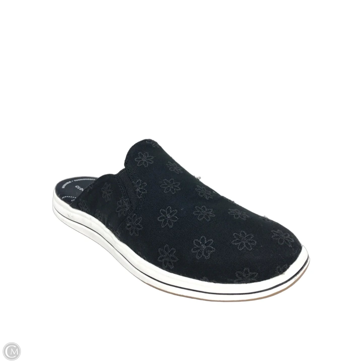 Shoes Flats By Clarks In Black, Size: 6