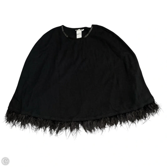 Poncho By Chicos In Black, Size: Xl