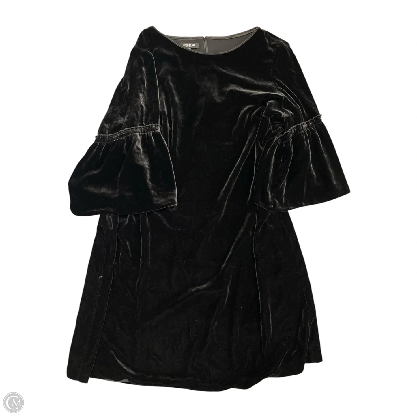 Dress Party Midi By Lafayette 148 In Black, Size: 2x