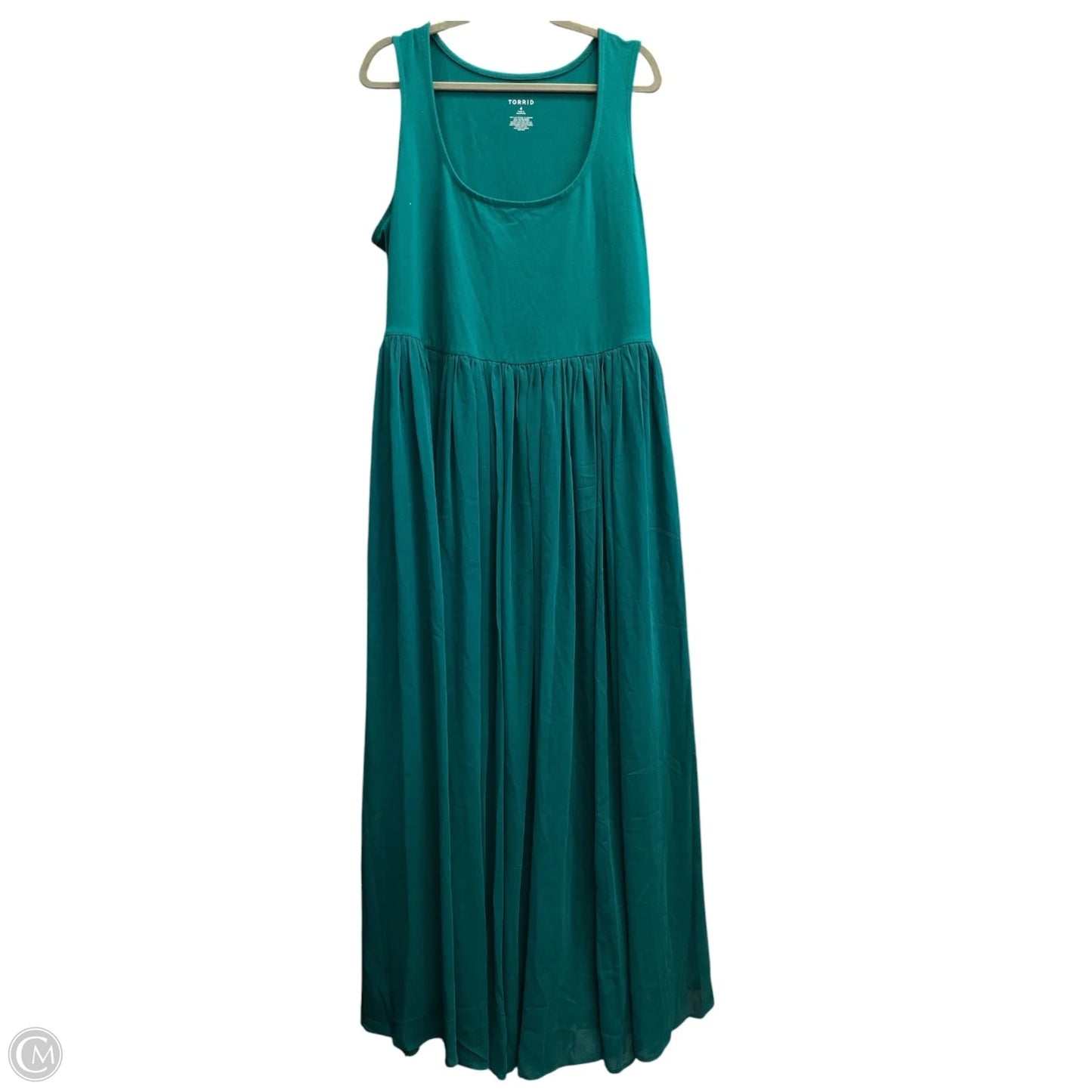 Dress Casual Maxi By Torrid In Green, Size: 4x