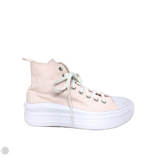 Shoes Sneakers Platform By Converse In Pink, Size: 7