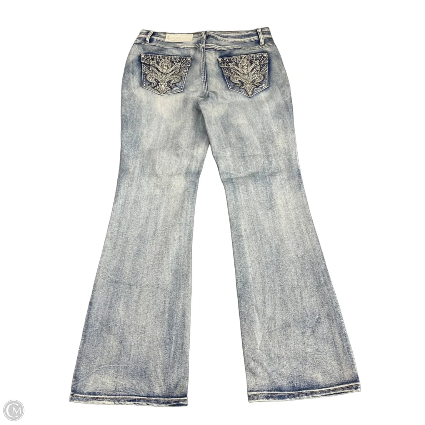 Jeans Boot Cut By Cato In Blue Denim, Size: 14