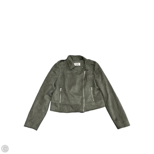 Jacket Moto By Bb Dakota In Green, Size: L