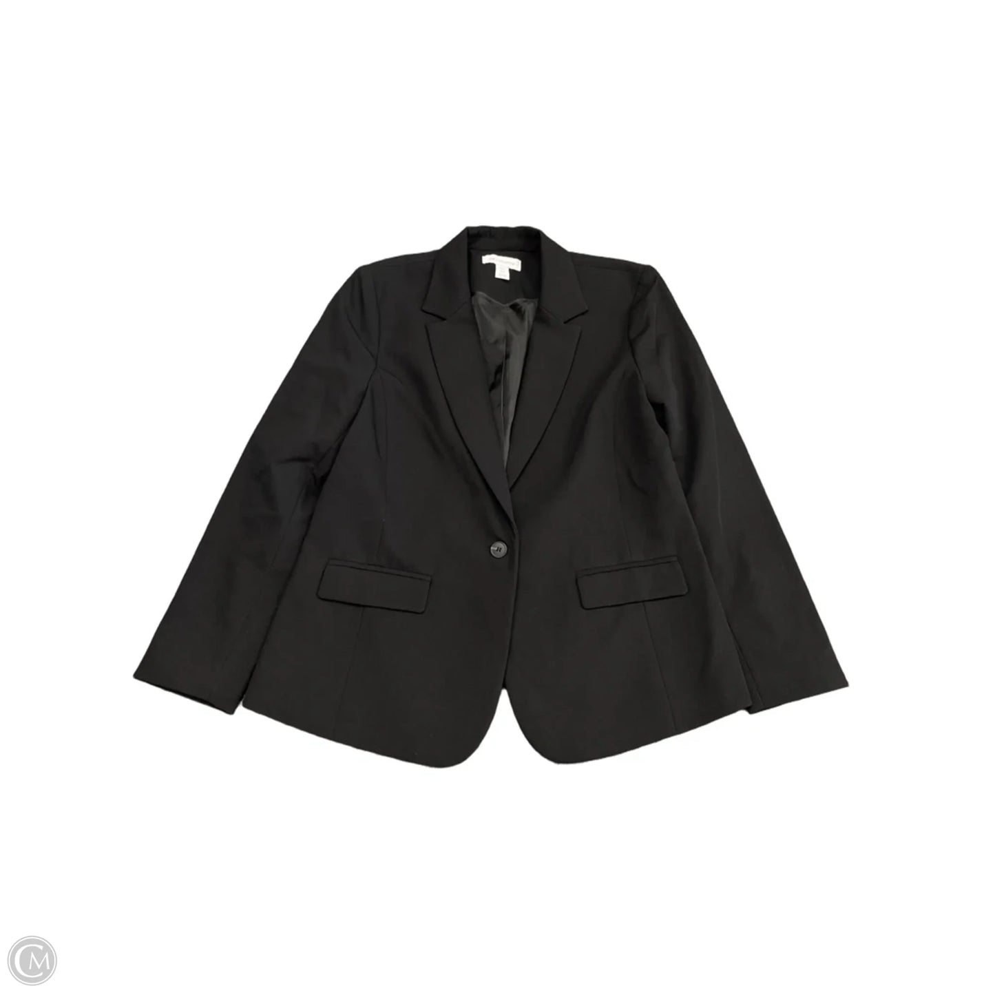 Blazer By Liz Claiborne In Black, Size: 12p