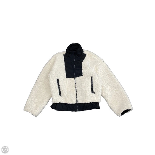 Jacket Fleece By Antonio Melani In Black & White, Size: Xs