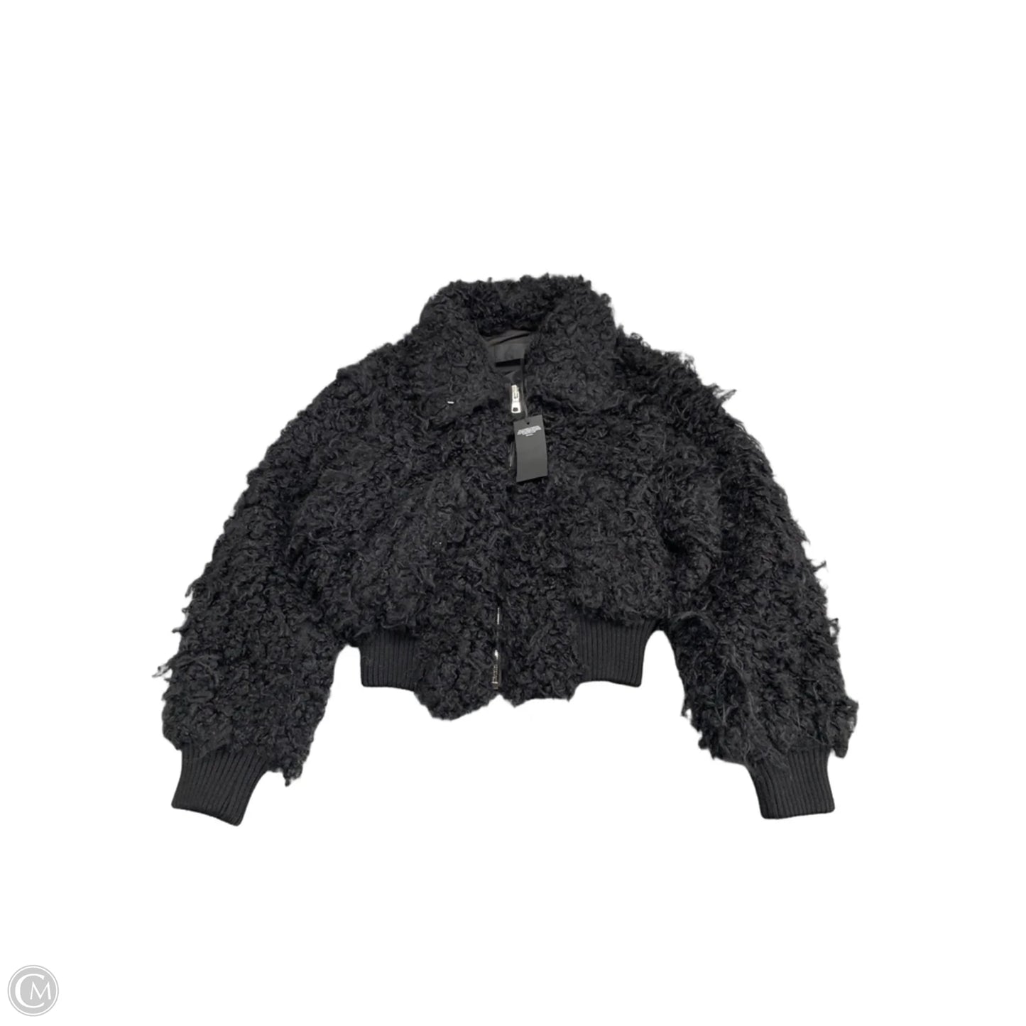 Jacket Fleece By Cmb In Black, Size: Xs